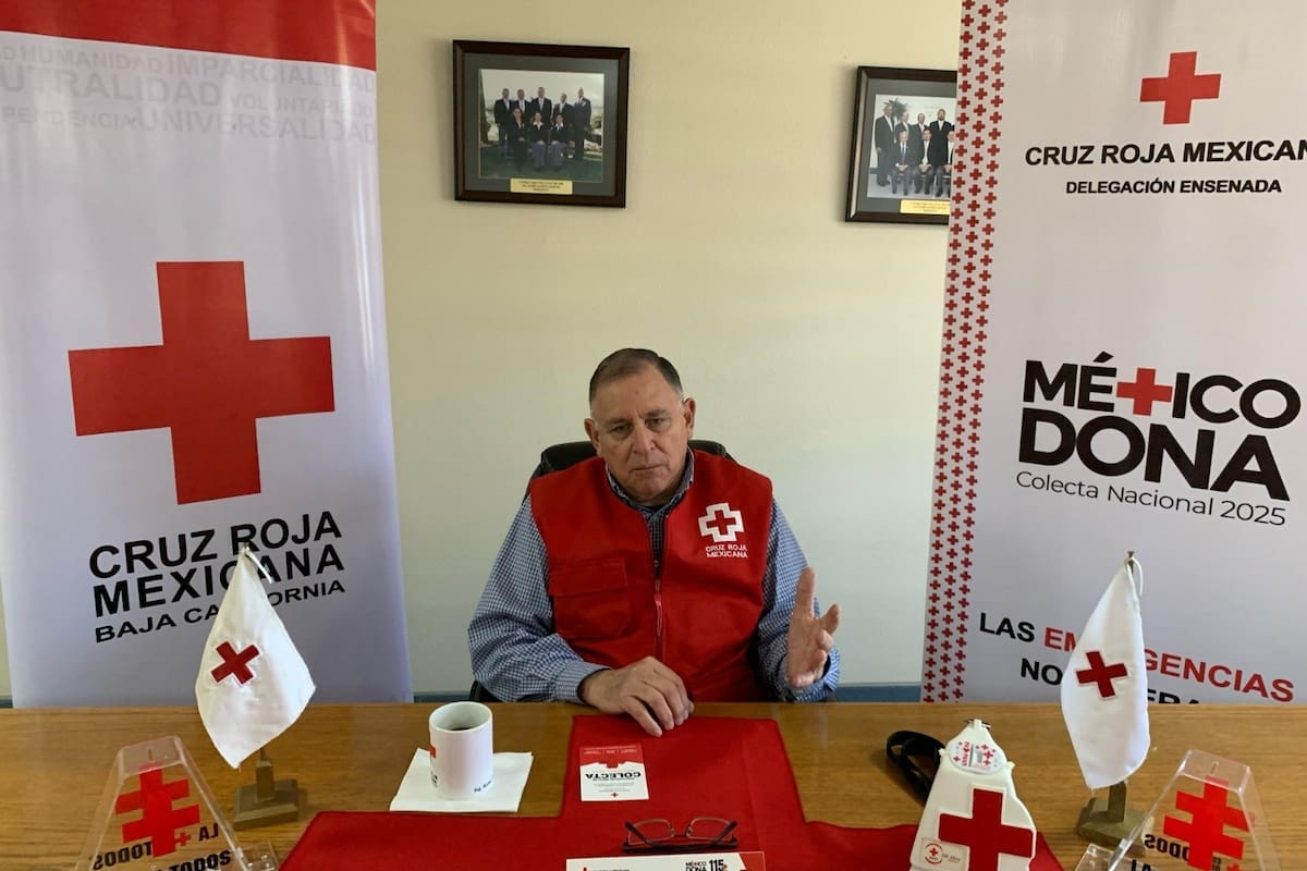 Inicia colecta de la Cruz Roja en Ensenada