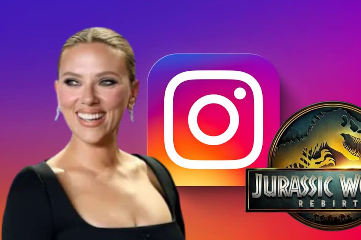 Scarlett Johansson se niega a unirse a Instagram para promocionar “Jurassic World: Rebirth”
