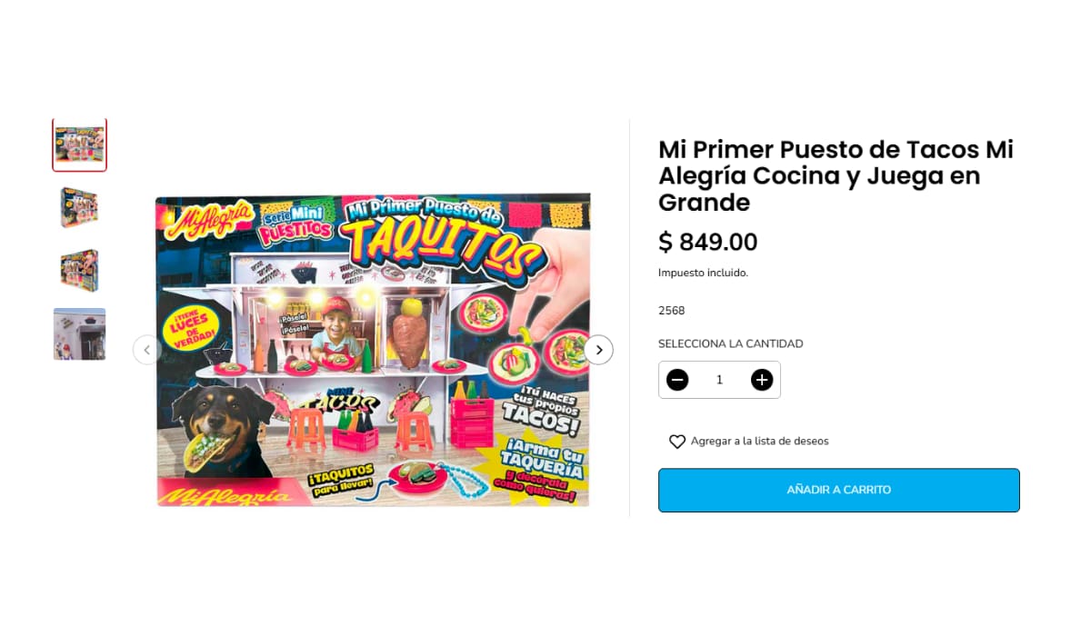Imagen tomada de la página oficial de Mi Alegría