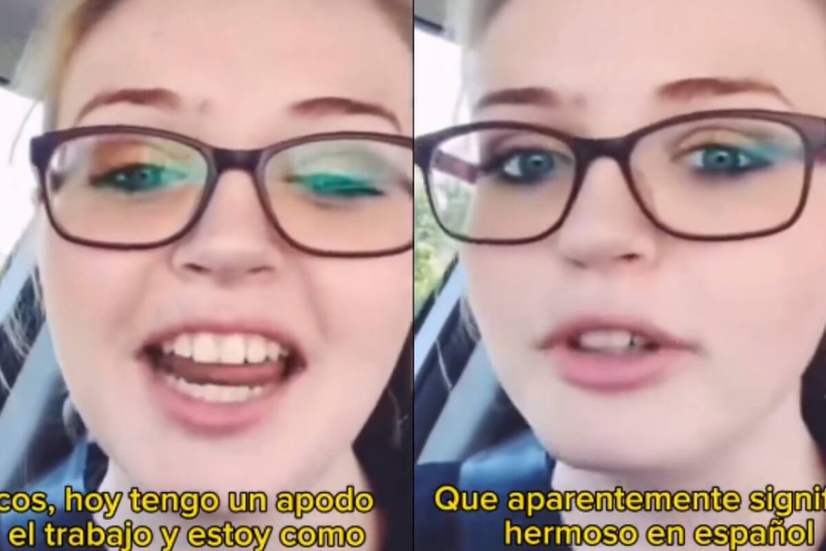 VIRAL: latinos le ponen apodo a estadounidense y ella se emociona, pero realmente es una grosería