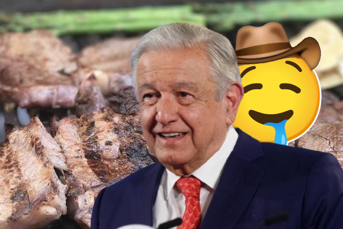 AMLO elogia la carne de Sonora; especialmente la de una ciudad
