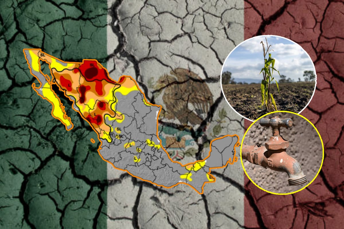 Conagua advierte por aumento de sequía en estados del noroeste y norte de México