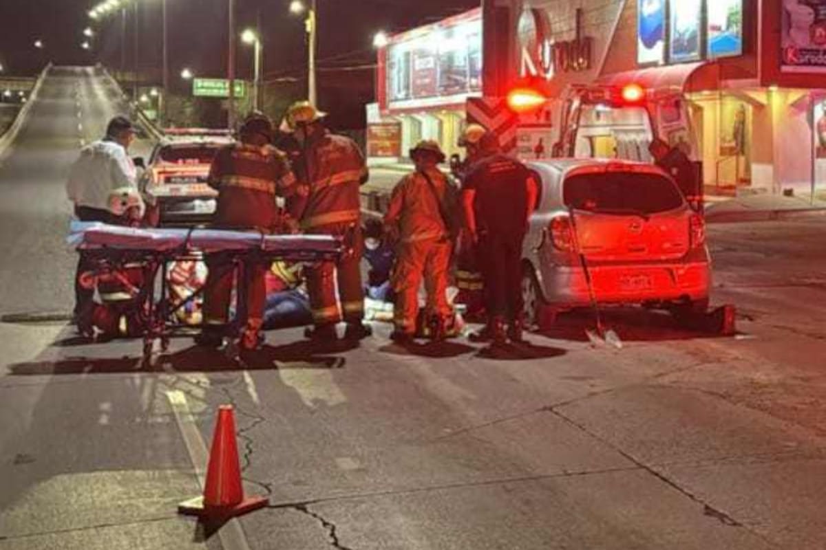 Hermosillo: Policía pierde la vida tras chocar contra muro de contención