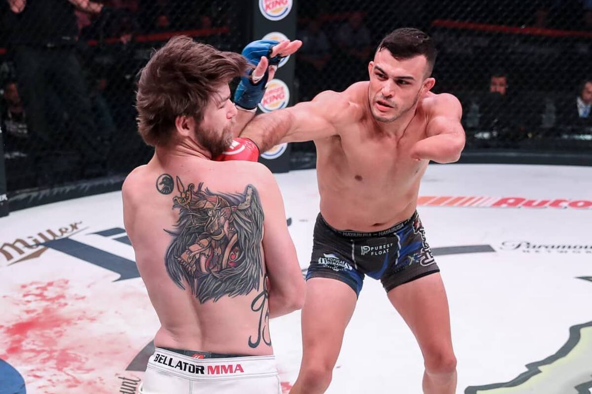 Nick Newell, luchador sin una mano, vence a rival en tres minutos