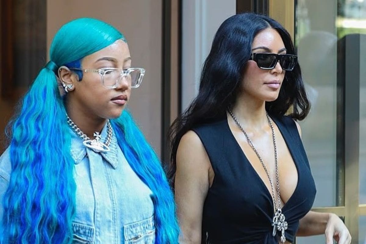 Kim Kardashian revela qué canción sonó durante el nacimiento de North West y cómo marcó su personalidad: “Kanye fue el DJ”