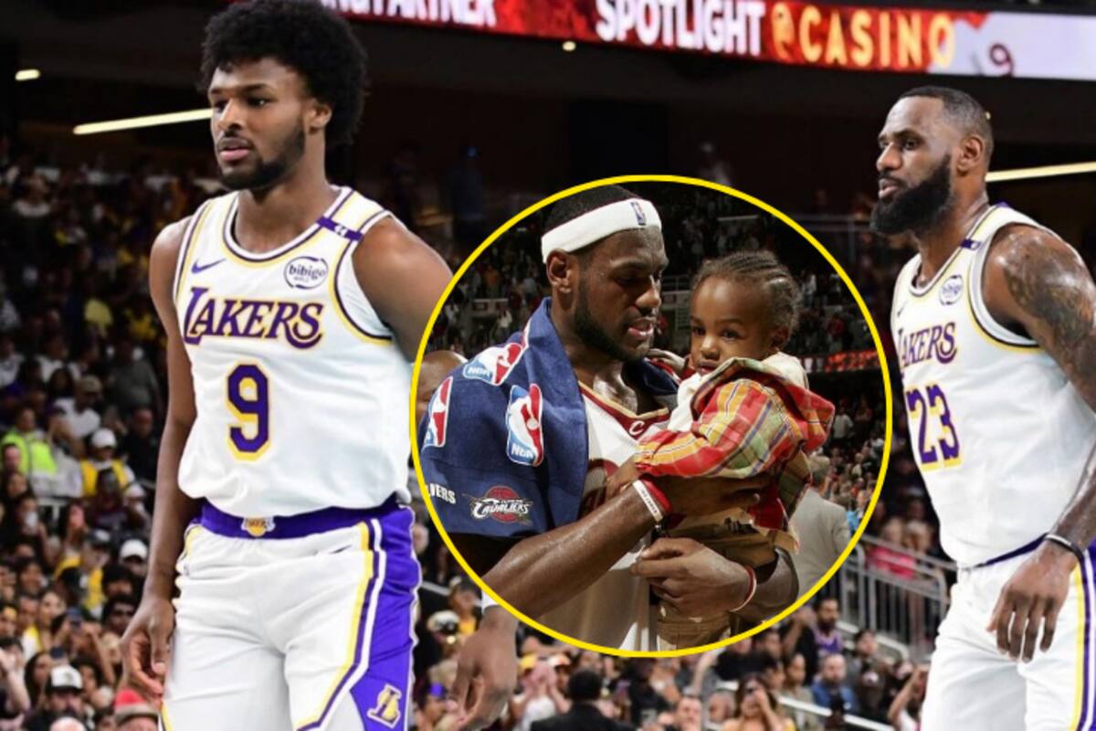 ¡Histórico! LeBron y Bronny James se convierten en la primer pareja padre e hijo de la NBA