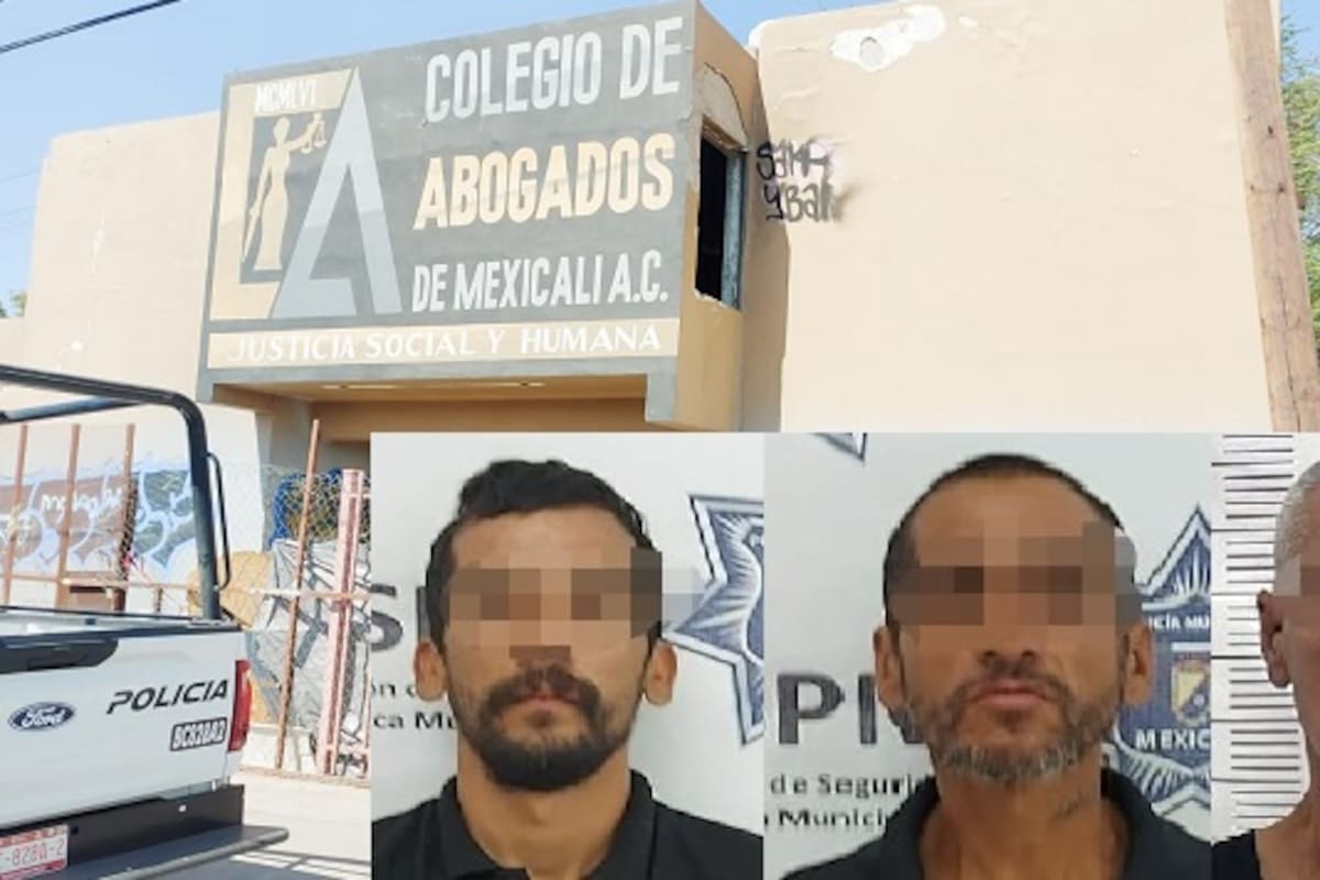 Sorprenden a tres hombres dentro de inmueble abandonado