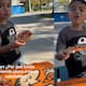 “¿Por qué estás comiendo pizza si no es saludable?”: Niño responde de forma creativa y se vuelve viral en redes sociales