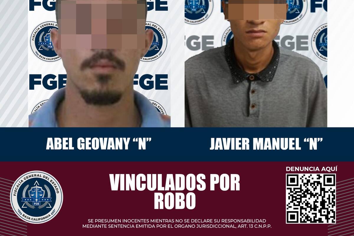 Dan prisión preventiva a dos por asaltos