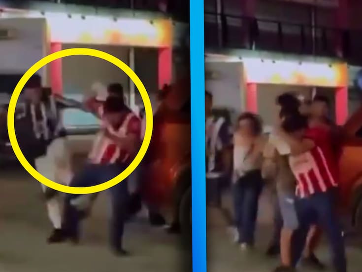 VIDEO: Aficionados de Monterrey agreden físicamente a seguidos de Chivas tras derrota de Rayados