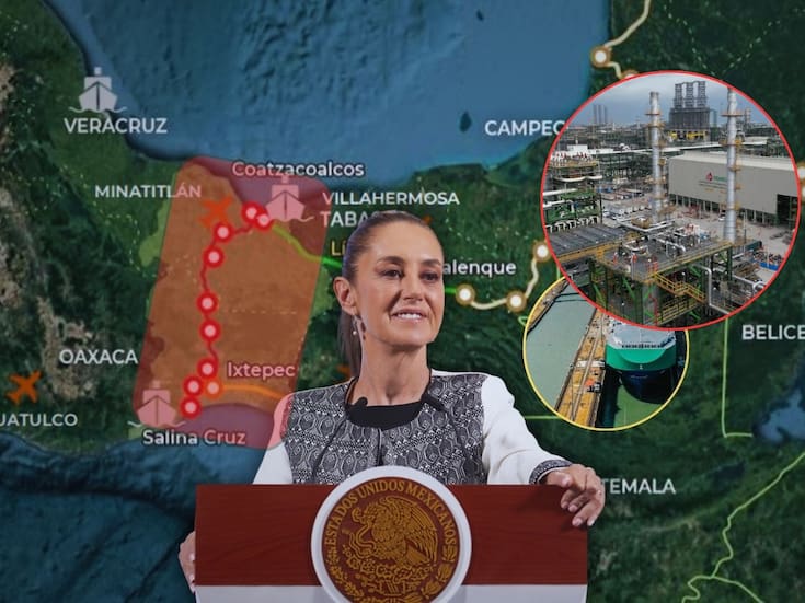 Mientras el Corredor Interoceánico se considera una fuerte competencia para el Canal de Panamá, el gobierno de Sheinbaum invirtió 5 mil 259 millones de pesos en el ramal ferroviario que conectará Dos Bocas con la Estación Chontalpa, para mover petrolíferos elaborados en la refinería hacia el resto del país
