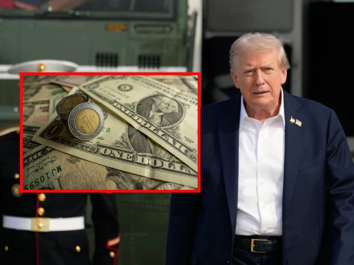 Dólar vs Peso mexicano: ¿En cuánto cotiza el tipo de cambio hoy? | Crédito: AP/Canva