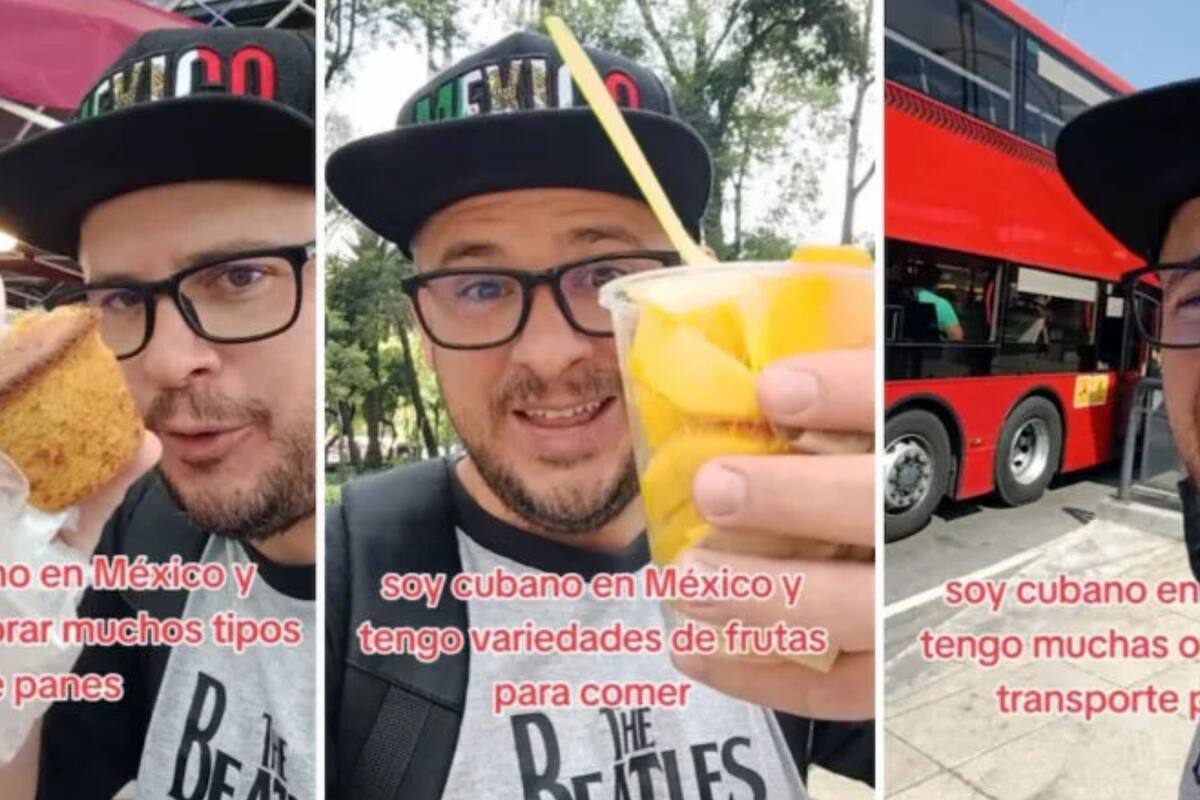 “Soy un cubano en México”: Tiktoker conmueve con relato de las diferencias en su vida ahora que vive en CDMX