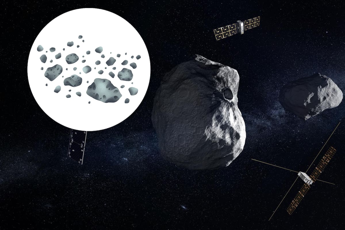 Hera, la nave que investigará el primer impacto deliberado contra un asteroide
