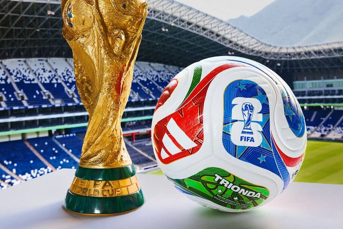 La FIFA presenta el balón oficial del Mundial 2026: TRIONDA