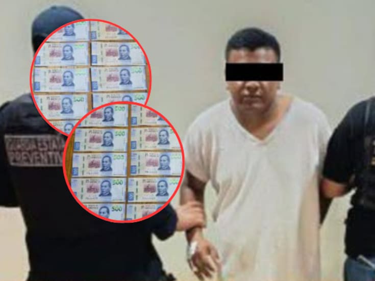 Detienen en Chiapas a presunto extorsionador con 10,000 pesos recién cobrados a su víctima