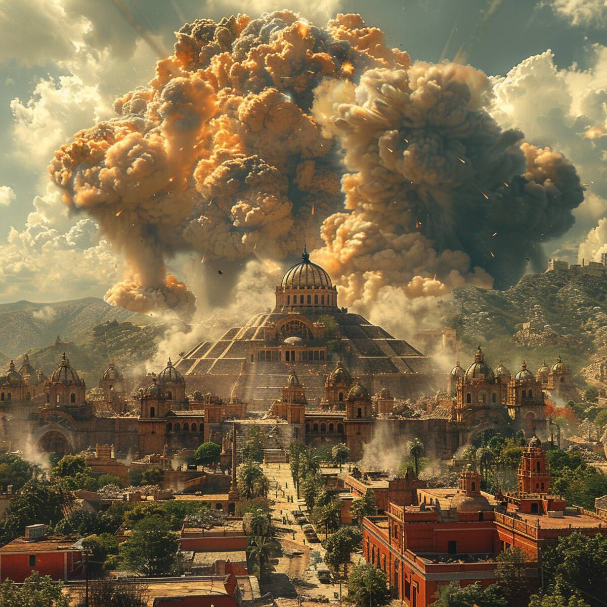 IA imagina qué pasaría con México si Rusia cumple la amenaza de lanzar bomba a los Estados Unidos.