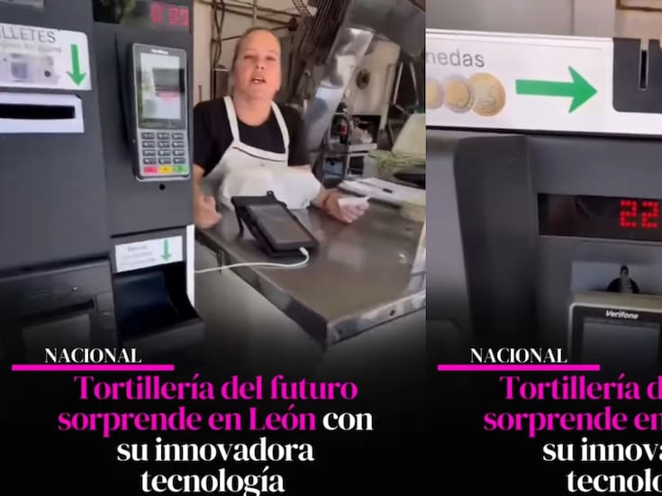 “¿Así serán todas las tortillerías en el futuro?” Tortillería en Guanajuato se vuelve viral por tener la primera máquina con terminal, ticket y cambio.