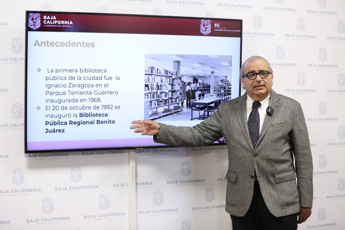 Reubicación de la biblioteca "Benito Juárez", significa crear el Centro Cultural Correo: Gob BC