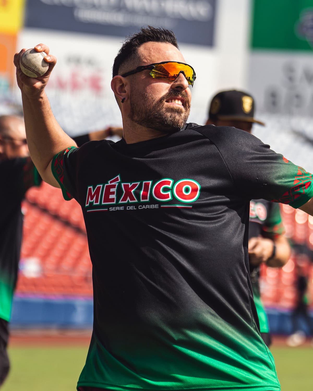 Román Alí Solís, catcher de México Verde. (Foto: Tomateros)