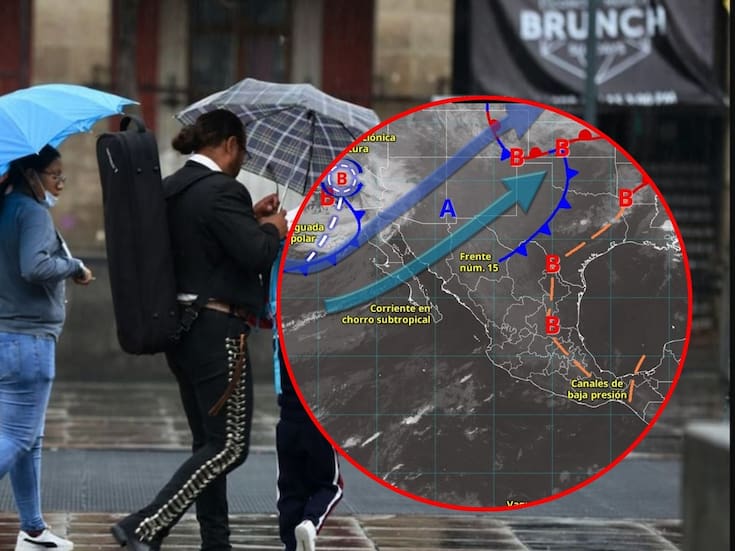 Primera tormenta invernal provocará lluvias fuertes, frío y rachas intensas en varios estados; también se espera posible caída de aguanieve en la sierra de Sonora y Baja California