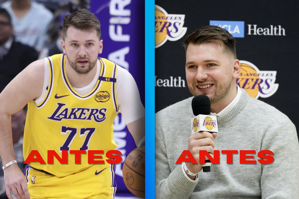 ¡Es otro! Este es el increíble cambio físico de Luka Doncic que ha impactado a los fans de los Lakers