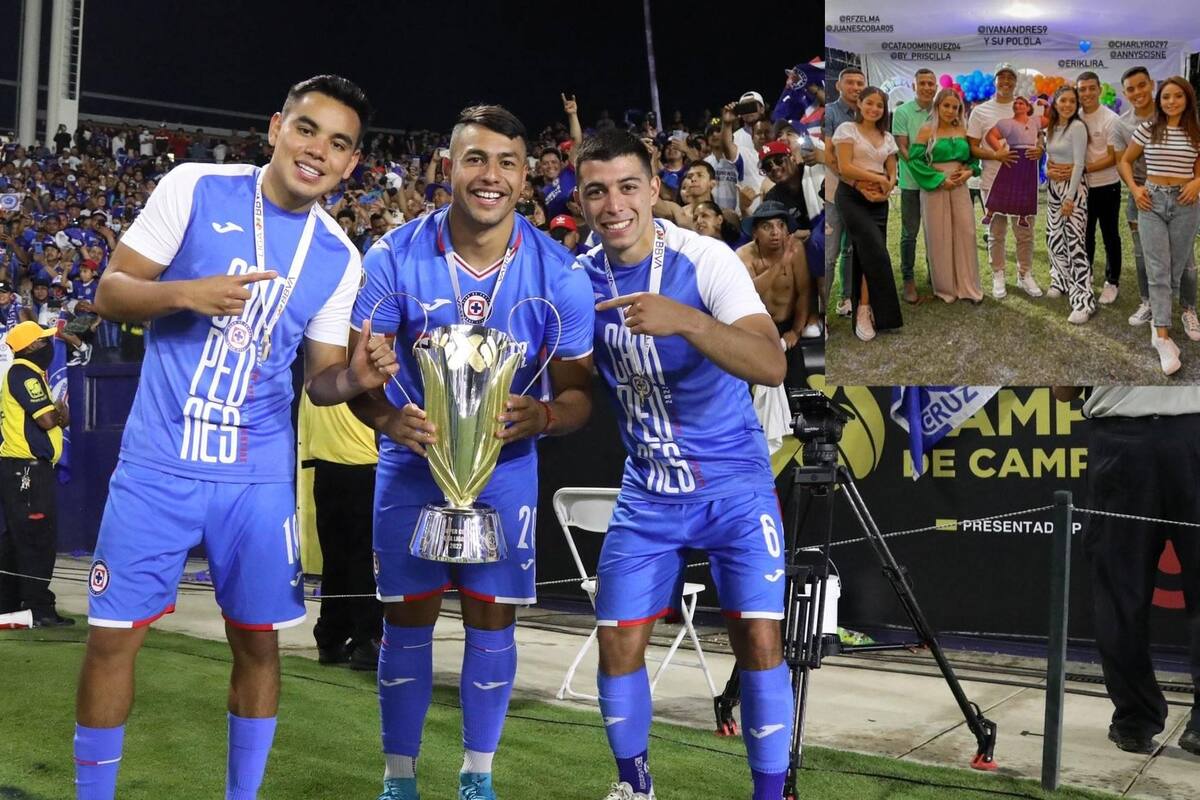 Futbolistas de Cruz Azul se toman foto grupal con su pareja y esto es lo que hizo Iván Morales, jugador soltero