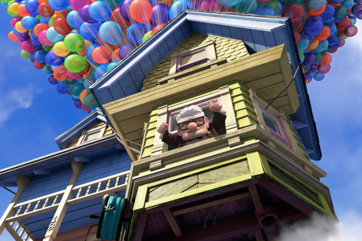 Hombre construye la casa de la película 'Up' para su hijo