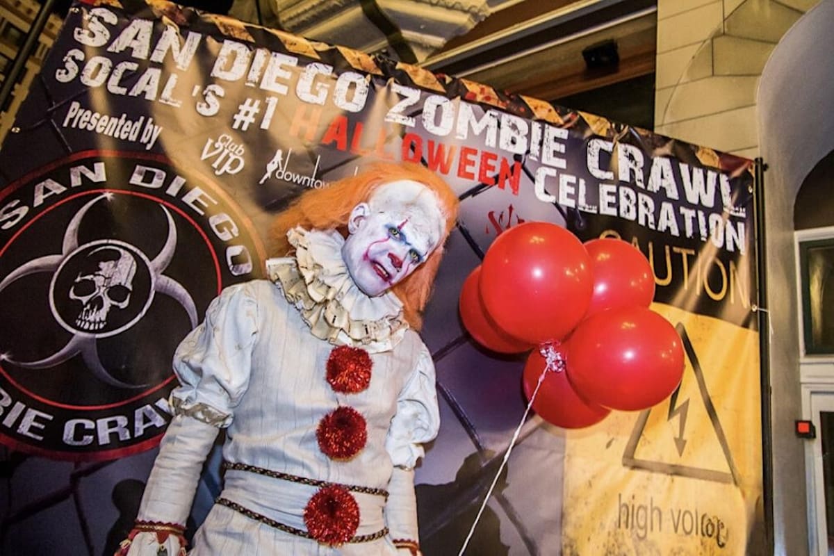 Regresa el Zombie Crawl al centro de San Diego