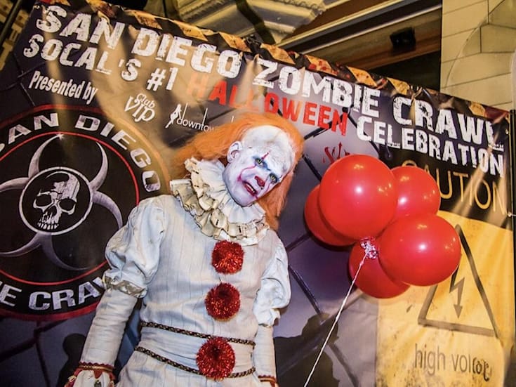 Regresa el Zombie Crawl al centro de San Diego