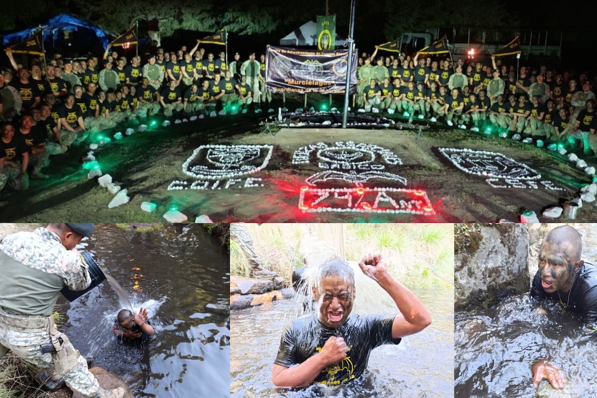 Este es el bautizo para pertenecer al grupo de élite ‘murciélago’ del Ejército mexicano