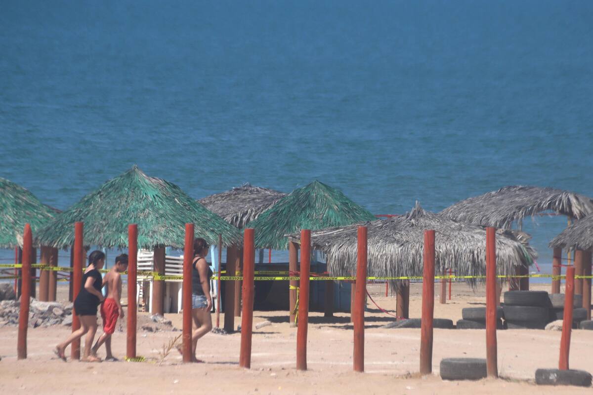 Antes de Semana Santa, persisten visitas de miles a Bahía de Kino