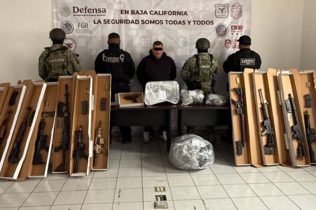 Detienen a presunto integrante de grupo delictivo en San Quintín