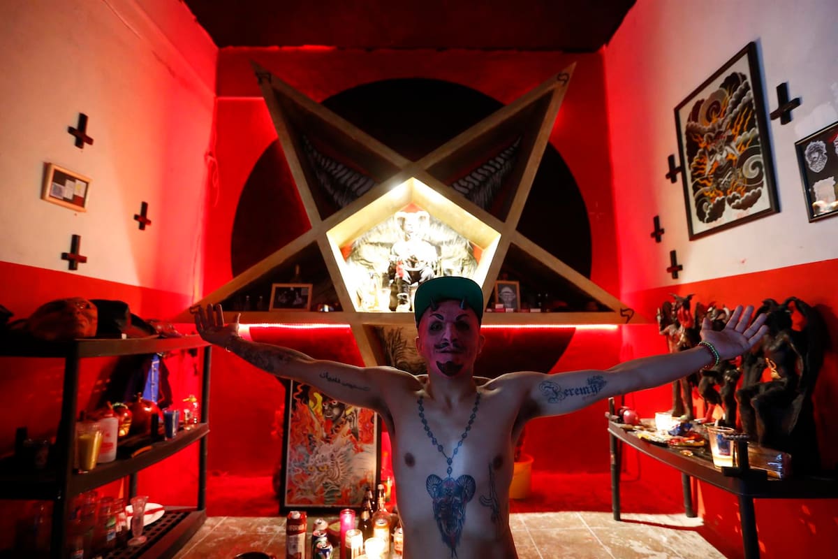 Nuevo culto a el Angelito Negro en Tepito