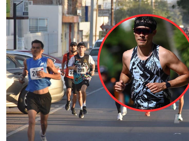 José Luis Oliva, atleta de Álamos, ganó su categoría en el 21K de Navojoa 2026 y suma otro triunfo a su trayectoria