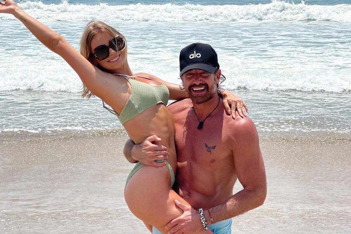 Esta fue la reacción de Gabriel Soto al ver a Irina Baeva vestida de novia