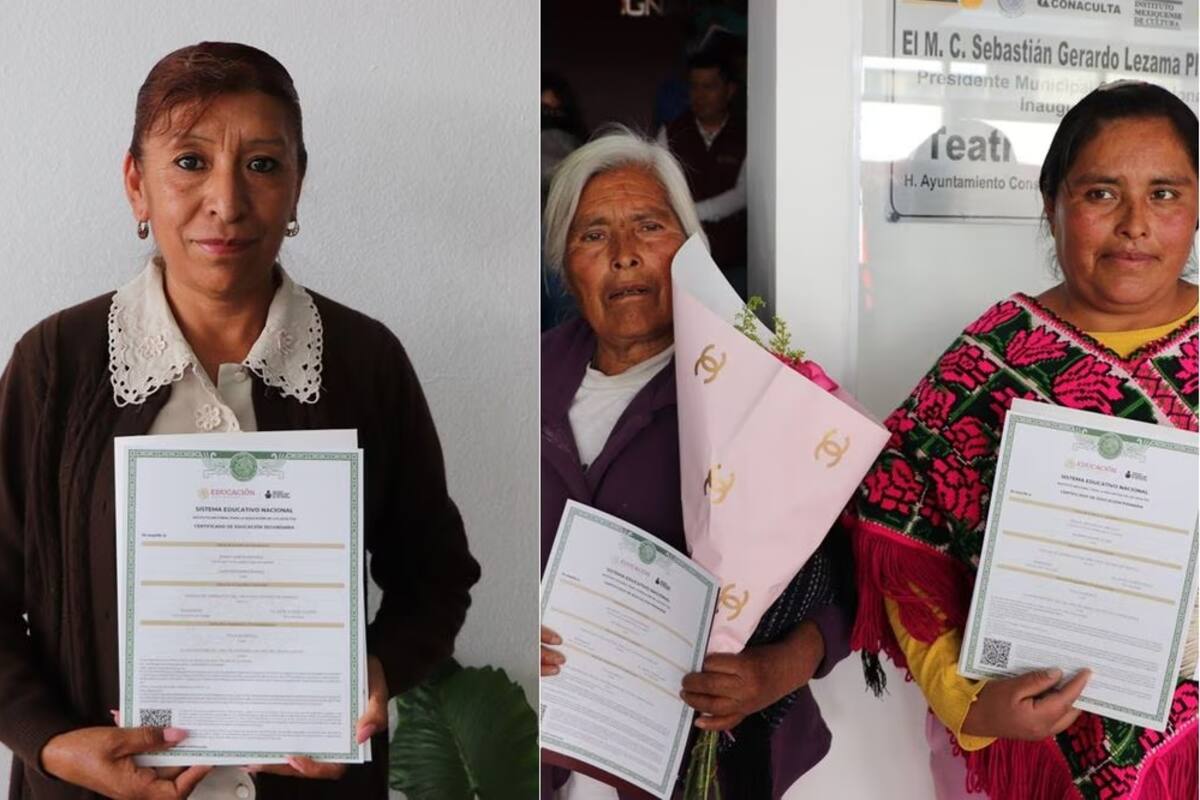 Estado de México promueve alfabetización y educación en mujeres
