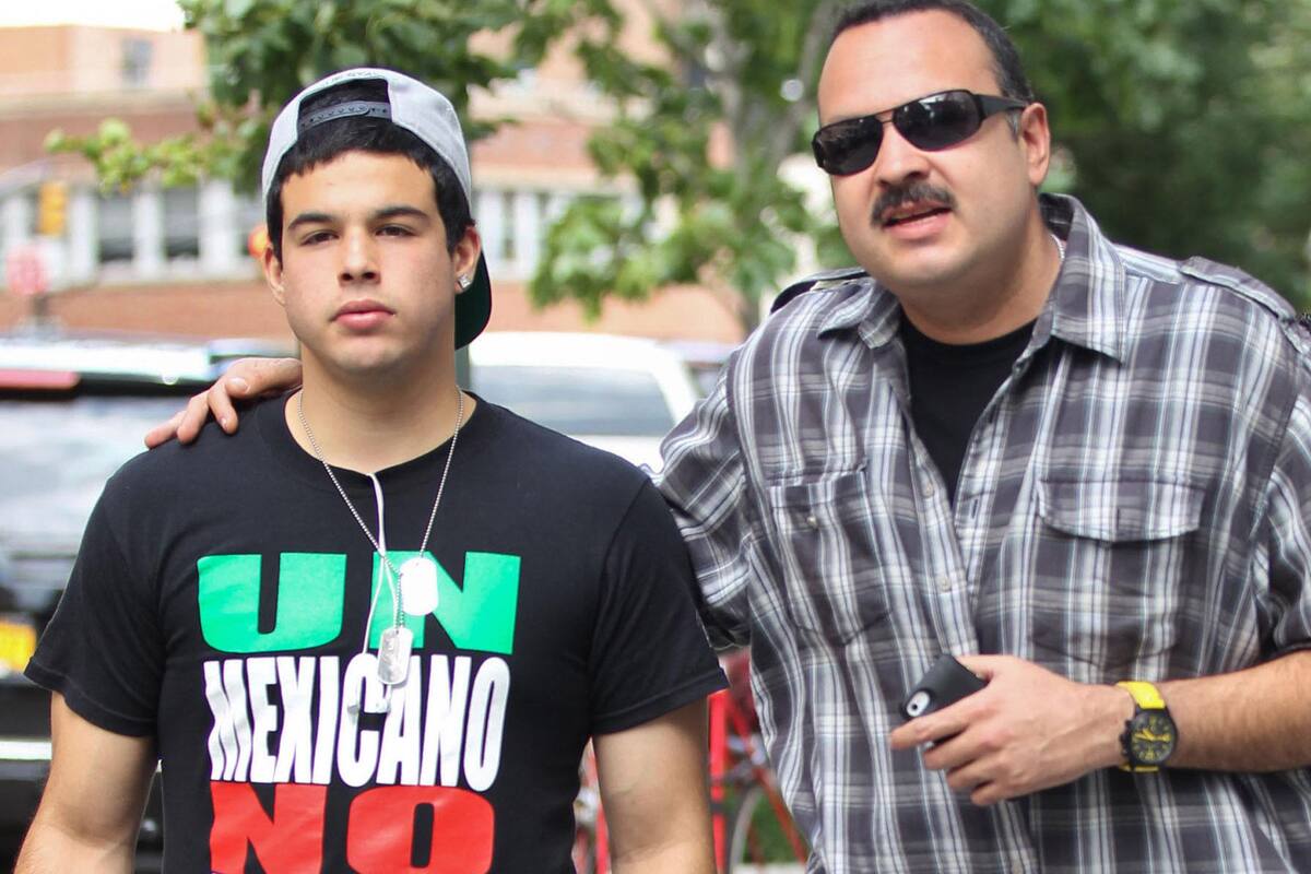 Pepe Aguilar se reencuentra con su hijo Emiliano, tras librar la cárcel