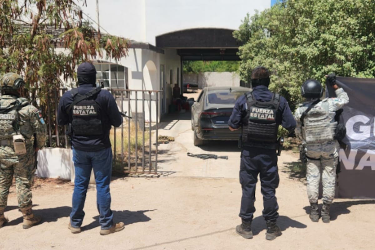 Aseguran presunta casa de seguridad en Mexicali vinculada a hangar clandestino hallado el fin de semana