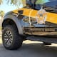 Choque de tres vehículos en Yuma deja cuatro heridos; una camioneta atropella a un agente