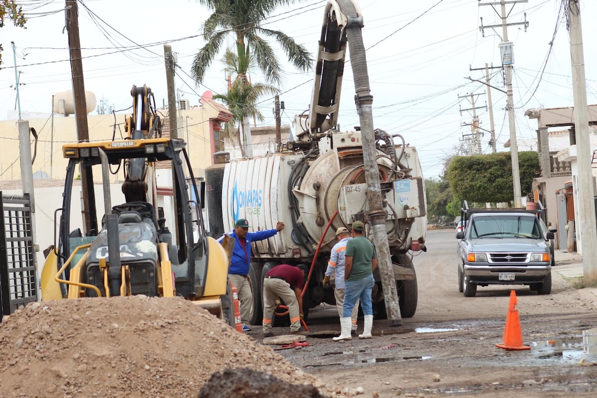 Detecta Oomapasc más de 130 derrames activos de aguas residuales en Ciudad Obregón