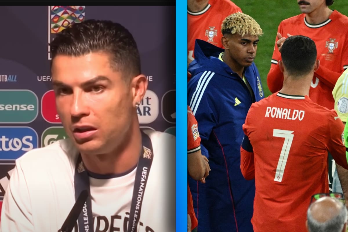 Cristiano Ronaldo defiende a Lamine Yamal: “Déjenlo tranquilo. Tiene una gran carrera por delante”