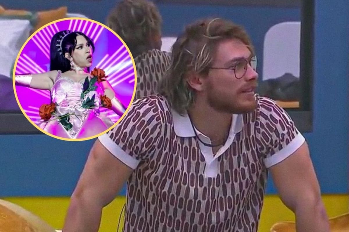Denisse Guerrero reacciona a Aldo de Nigris cantando “Rosa Pastel” dentro de “La Casa de los Famosos México”