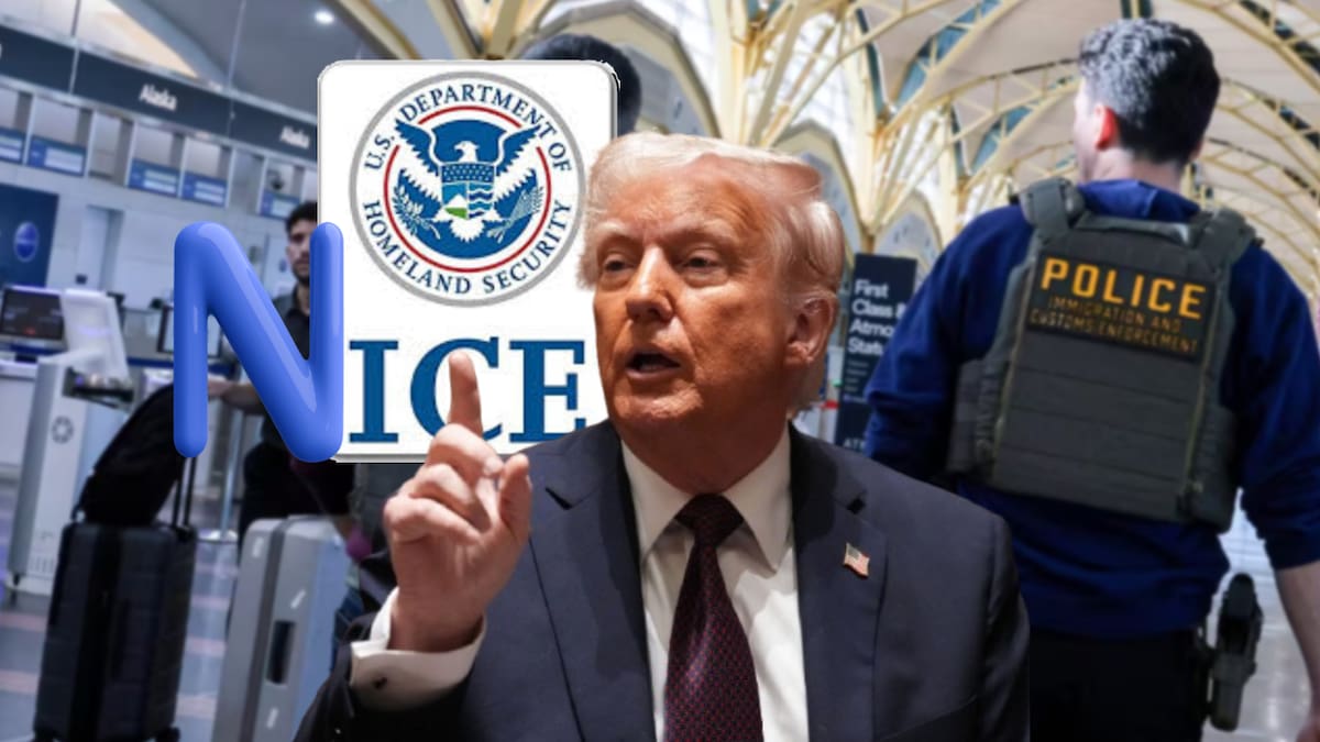 El presidente Donald Trump estaría considerando renombrar ICE como "NICE" tras comentarios en redes sociales. | Especial GH