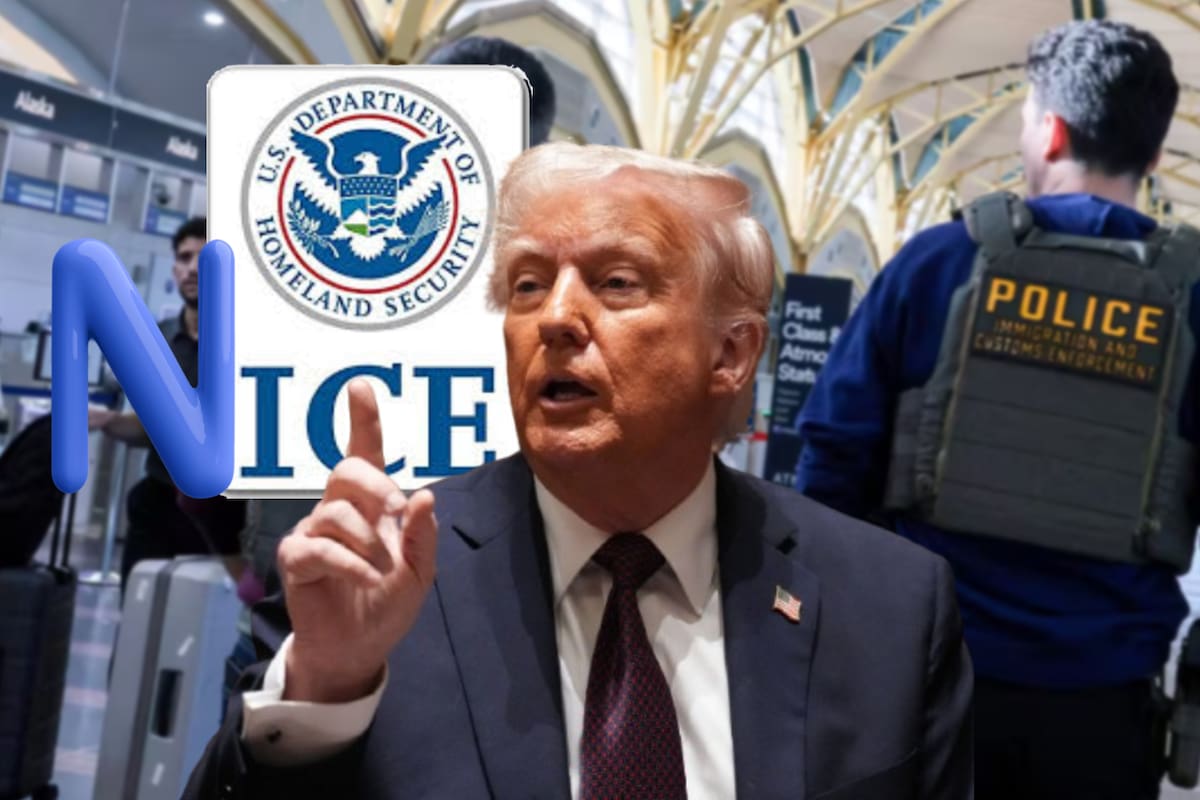 Trump respaldó renombrar al ICE como “NICE” confiado en que es un cambio para “bien” en su estrategia migratoria en EEUU