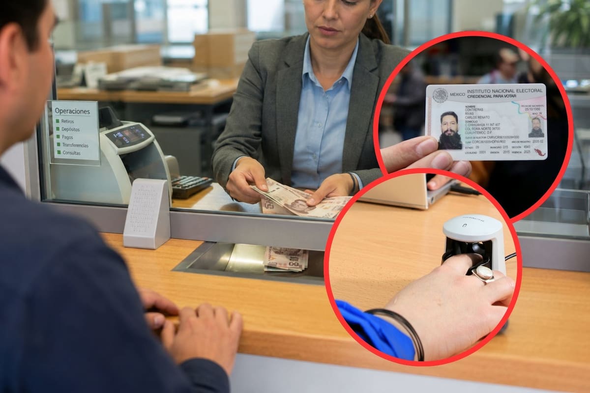 Bancos en México rechazarán depósitos y retiros de 140,000 pesos en efectivo o más desde el 1 de julio si no presentan identificación y biometría en ventanilla; la ABM confirma que los cajeros automáticos quedan excluidos