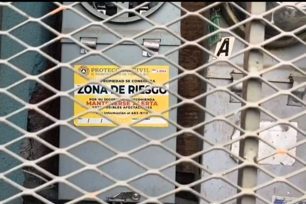 Vivienda en colonia Madero Sur permanece en etiquetado amarillo por riesgo