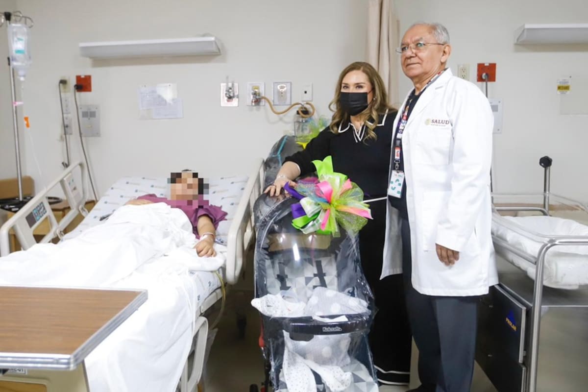 Primer bebé del 2026 en Baja California nace en Mexicali