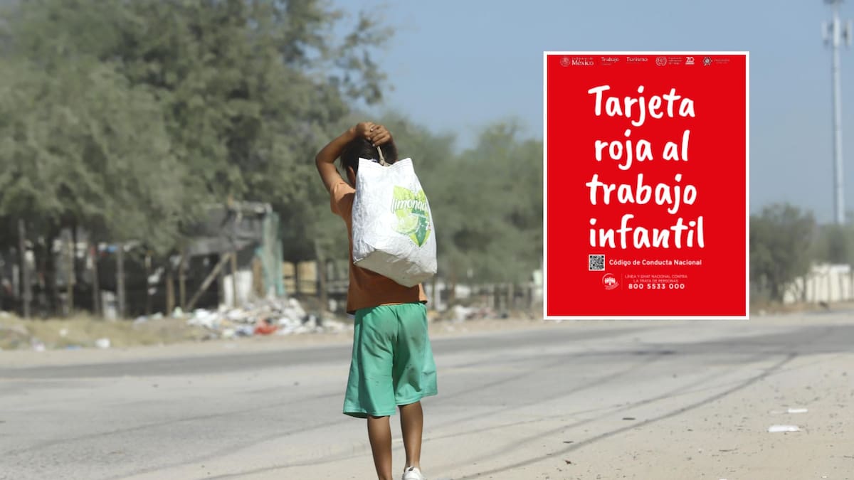México activa junto a la OIT la campaña “Tarjeta Roja” para frenar el trabajo infantil en el sector turístico durante el Mundial 2026, un despliegue institucional que busca proteger a los menores ante la llegada de visitantes internacionales
