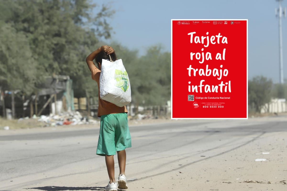 México activa junto a la OIT la campaña “Tarjeta Roja” para frenar el trabajo infantil en el sector turístico durante el Mundial 2026, un despliegue institucional que busca proteger a los menores ante la llegada de visitantes internacionales